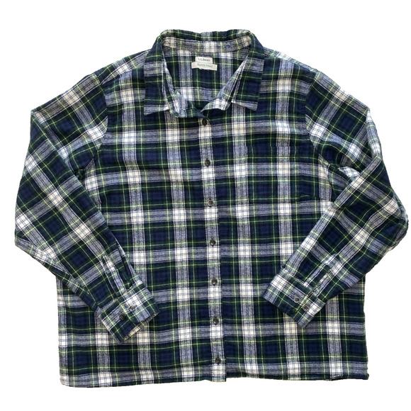 2 LL Bean Plaid Shirts Womens 2X* Nature Outdoor Gorpcore Long Sleeve Flannels - Picture 9 of 12